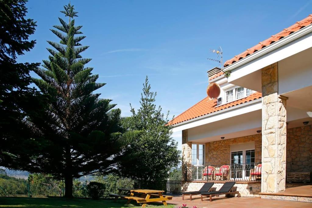 Chalet Con Magnificas Vistas Al Mar Perlora Exteriér fotografie