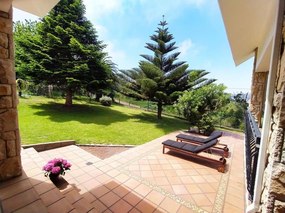 Chalet Con Magnificas Vistas Al Mar Perlora Exteriér fotografie
